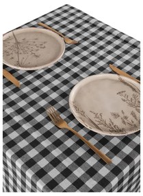 Față de masă din bumbac 150x250 cm Gingham – Tiseco Home Studio