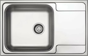 Chiuveta bucatarie inox Deante Soul 79x50 cm cu 1 cuva si picurator