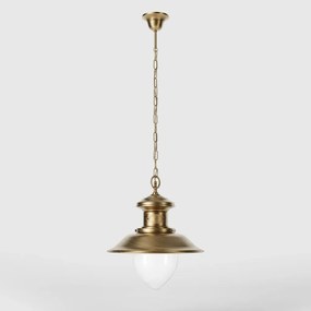 Lustra stil nautic din alama si sticla Al Mare