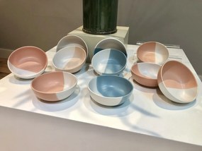 Bol Ceramica Summer (Albastru-Alb)