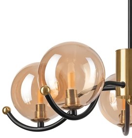 Lustră pe tijă GEORGIA 5xG9/5W/230V