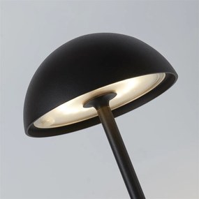 Lampa portabila pentru exterior cu iluminat LED pe baterii Portabello negru