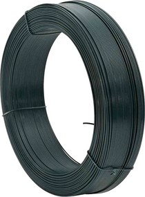 vidaXL Fir tensionare pentru gard 250 m 2,3/3,8 mm verde închis, oțel