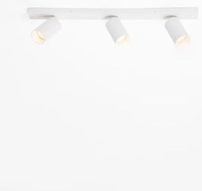 Plafoniera cu 3 spoturi GU10 ZELOS alb