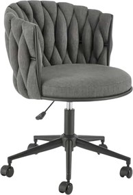 Scaun TALON, gri, stofa, 55x60x75 cm