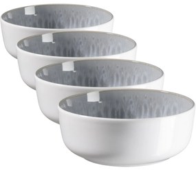 Mäser Set de boluri Lunaria Grey 15,5 cm, 4 buc., 15,5 cm