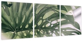 Tablou - Lista de monștri (cu ceas) (90x30 cm)