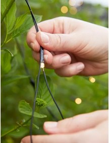 Markslöjd 108178-LED Perdea luminoasă de Crăciun pentru exterior GARDEN24 160xLED/24V 2x2m alb cald