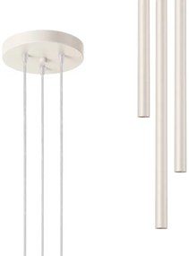 Lustră pe cablu Sollux SL.1515 PASTELO 3xG9/8W/230V crem
