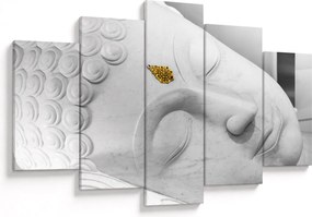 Tablou - Buddha alb (150x105 cm)