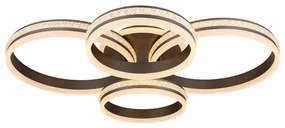 Plafonieră LED dimabilă Globo 67314-90 GROUNI LED/90W/230V + telecomandă