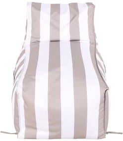 Beanbag pentru grădină alb-gri – Bonami Essentials