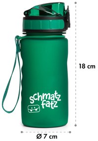 schmatzfatz, sticlă de băut, sticlă sport, 350 ml, 18 cm, Tritan