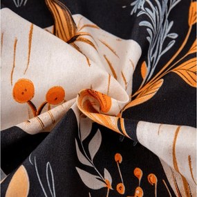 Cearsaf din microfibra MAGIC PUMPKIN colorat 180x200 cm