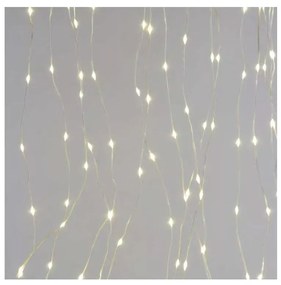 Instalație LED de Crăciun de exterior 180xLED/8 funcții 6,7 m IP44 alb cald