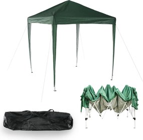 Cort gradina pliabil TREKAN TIP 1, verde, poliester/otel, 200x200x250