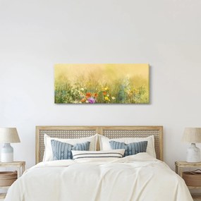Tablou - Pajiște pictată (120x50 cm)
