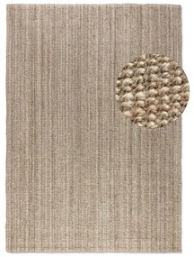 Covor bej din iută 120x170 cm Bouclé – Hanse Home