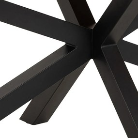 Masă de dining cu blat cu aspect de lemn de stejar 100x220 cm Heaven – Actona