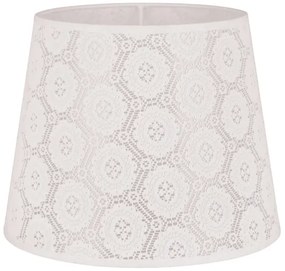 Duolla - Abajur pentru lampă de birou CLASSIC M E27, Ø 24 cm, alb