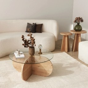 Măsuță de conferință Bubble Sapphire Oak