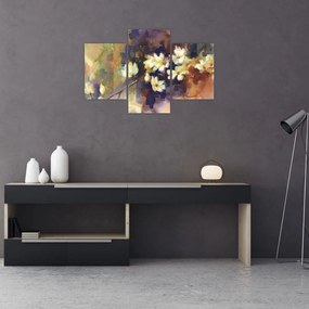 Tablou - Magnolii albe, pictură (90x60 cm)