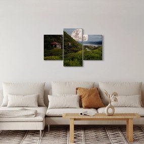 Tablou - peisaj cu luna (90x60 cm)