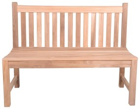 Bancă de grădină în culoare naturală din lemn masiv Solo – Garden Pleasure