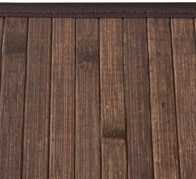 Juskys Cos de rufe din bambus Curly 100 litri, maro