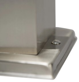 Lampă de perete exterioară modernă din oțel 80 cm IP44 - Malios