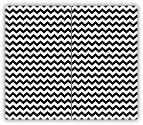 Tocator din sticla Zigzag