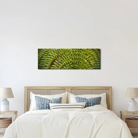 Tablou - Fern (cu ceas) (90x30 cm)