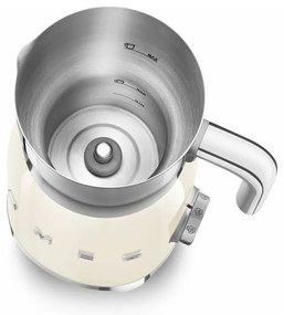 Aparat electric pentru spumă de lapte bej 50's Retro Style – SMEG