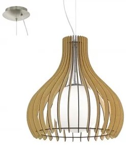 Pendul rustic 1 bec E27 TINDORI diam.50cm 96214 Eglo
