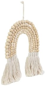 DECORAȚIUNE MACRAME WHITE HANDMADE