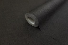 Tapet negru texturat, vinil premium, model Grani