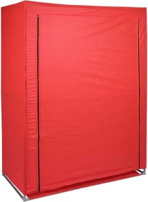 Organizator garderoba 379VLV2206, rosu, material textil/metal, 118x45x
