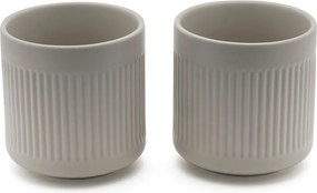 Cești gri 2 buc. din porțelan 300 ml Skagen – Bredemeijer