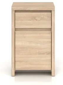 Comodă Kaspian KOM1D1SP (Stejar sonoma). Promo -31%. 798002
