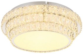 Plafonieră LED dimabilă Globo 68157-48 KLARA LED/48W/230V d. 50 cm + telecomandă