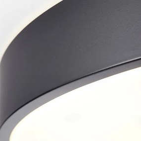 Brilliant- Plafonieră LED dimabilă SLIMLINE LED/50W/230V Ø 49 cm neagră