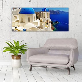 Tablou - Santorini, Grecia (120x50 cm)