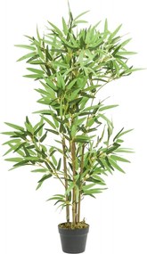 vidaXL Arbore din bambus artificial 552 de frunze 120 cm verde