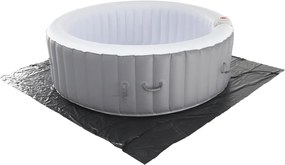 Cada cu hidromasaj gonflabil, gri/alb, 4-6 pers., 1000 l, KAMINO NEW TYP 2