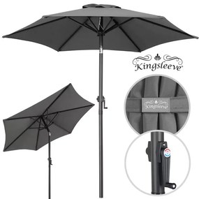 Deuba Umbrelă de grădină Fiji Ø200 cm - antracit