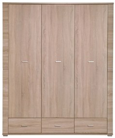 Dulap de haine Gwenn 3D3S (Stejar sonoma). 1052929