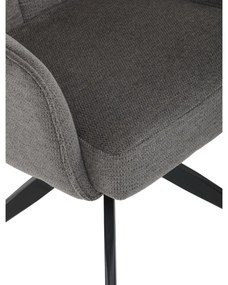 Set de scaune de sufragerie cu mecanism deîntoarcere DCH-P3170 GREY2, 2 buc.
