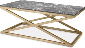 Masuta de cafea design LUX Criss Cross 120x70cm