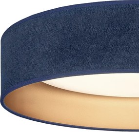 Brilagi-LED Lampă LED dimabilă VELVET SM. VARI 24W/230V 3000-6500K Ø45 cm albastru/auriu+telecomandă