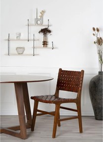 Hellerup masă rotundă 137x76 cm nuc